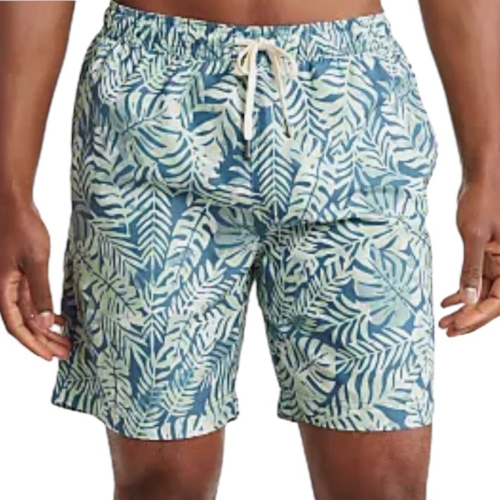 Notdstrom Rack Mens Swim Trunks Blue Green XXL